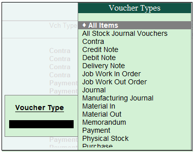 Reports on Books, Registers and Ledgers in TallyERP9